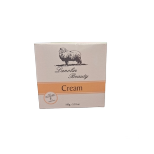 香港正品 澳大利亚Lanolin Beauty 澳洲绵羊油面霜100g 补水保湿