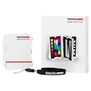 datacolor（SCV310）德塔颜色spyder视频版mini校色卡蜘蛛色卡对焦测试卡白平衡灰卡相机准色卡