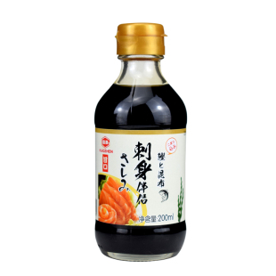 高真鱼生寿司酱油荞麦面汁 拌饭三文鱼海鲜刺身伴侣甜口酱油200ml