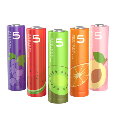 海明视新款水果风5号7号电池