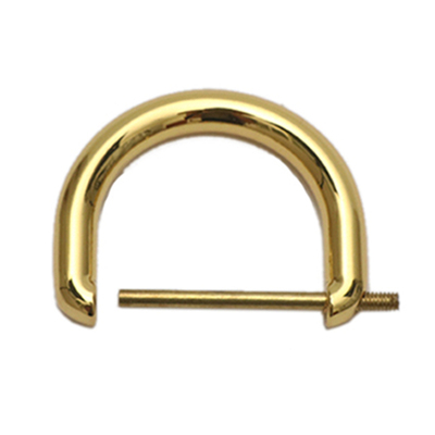 包包五金D扣可拆卸金属配件金色