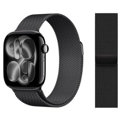 适用iwatch表带米兰尼斯磁吸