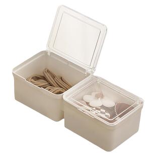 儿童发饰收纳盒宝宝发夹头绳饰品桌面大容量皮筋发卡杂物收纳盒