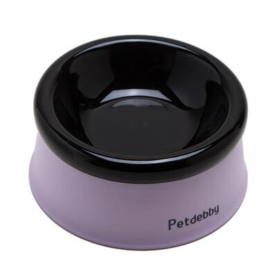 Petdebby猫碗陶瓷猫食盆宠物碗