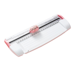 三年二班裁纸器裁纸刀小型多功能切纸机A4照片纸张虚线直线圆形三合一裁纸机办公桌面切圆切割器拆纸器の