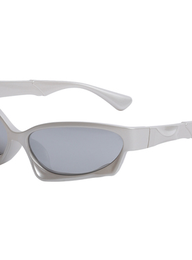 VINTAGETASTE 异形骑行墨镜酷炫ins风时尚科技感gm猫眼太阳眼镜