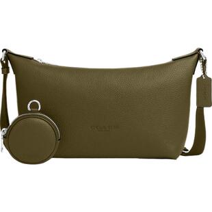 【新品】COACH/蔻驰奥莱男士牛皮革附手包小号FINN斜挎包休闲