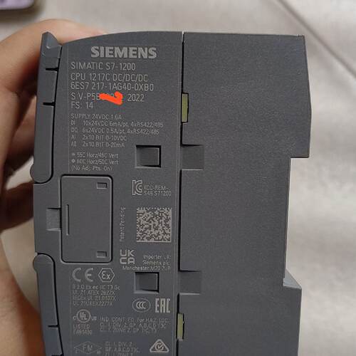 询价-S7-1200 CPU模块 6ES7 217-1AG4