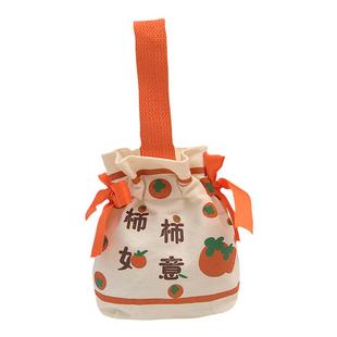 帆布袋结婚喜糖盒回礼小红书同款手提大号实用礼品袋糖果包装袋子