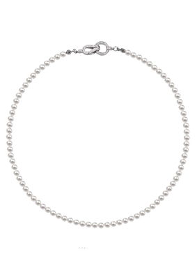 珍珠颈链锁骨链女气质高级感