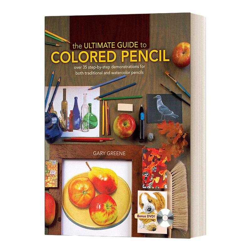 英文原版 The Ultimate Guide To Colored Pencil 彩色铅笔绘画终极指南 英文版 进口英语原版书籍