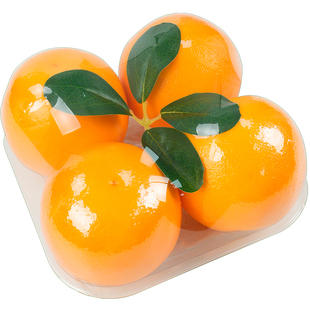 水果店仿真小绿叶假树叶装饰用品单片塑料绿叶水果摊装饰品