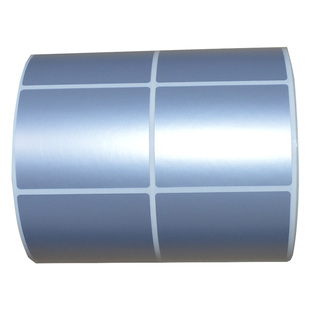 哑银标签纸亚银不干胶PET空白打印纸100*90*80*70*60*50*40*30*20