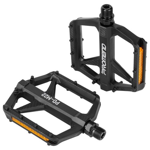 PROMEND尼龙自行车脚踏带反光片双DU大踏面超润山地车单车踏板M22