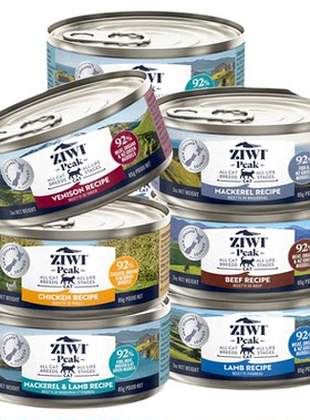 ziwi巅峰高蛋白罐头猫主食罐头