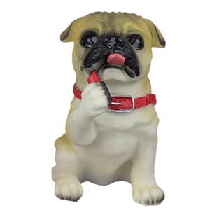 创意化妆狗狗动物小饰品摆件西高地巴哥周边送闺蜜朋友生日礼物女