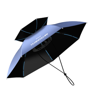 渔之源伞帽子伞斗笠式雨伞帽大号伞帽头戴式头顶雨伞头戴遮阳钓伞