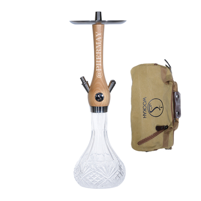 乌卡WOOKAH高档便携旅行水烟壶