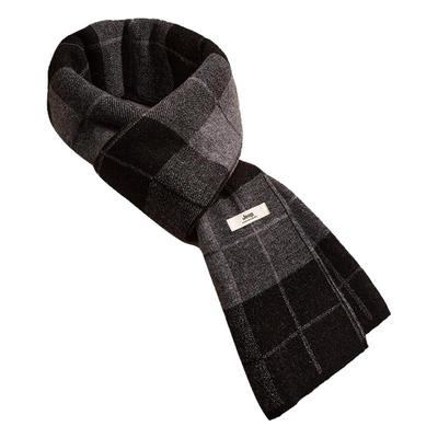 jeep吉普围巾男士生日礼物礼盒装送男友冬季保暖针织毛线秋冬围脖