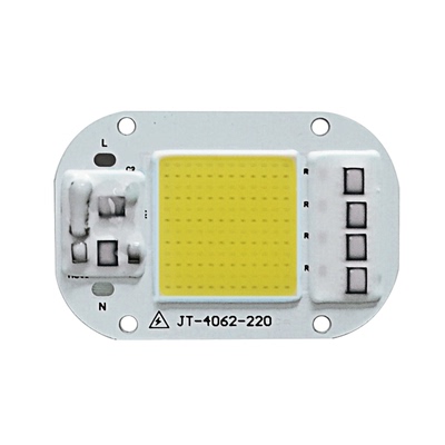 LED芯片红黄蓝集成50w投光灯220V