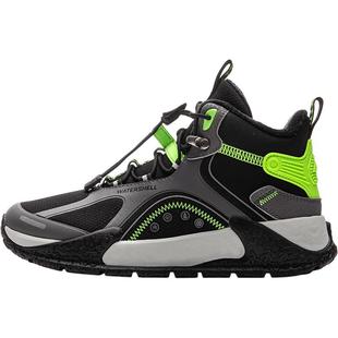 李宁儿童户外加绒二棉鞋2025新款冬季男童鞋女中大童青少年运动鞋