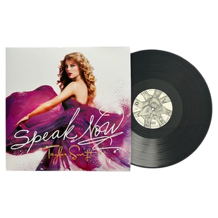 霉霉 泰勒斯威夫特专辑 Taylor Swift Speak Now 2LP黑胶唱片
