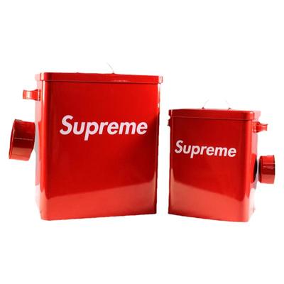 潮牌密封大容量食品收纳盒狗粮桶