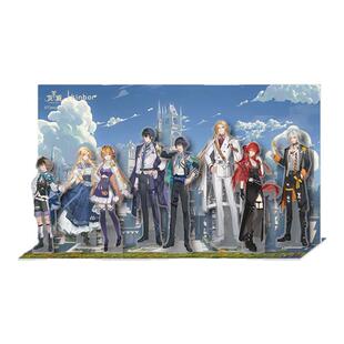 自由一日kinbor龙族联名周边全员场景立牌-绮罗花宴