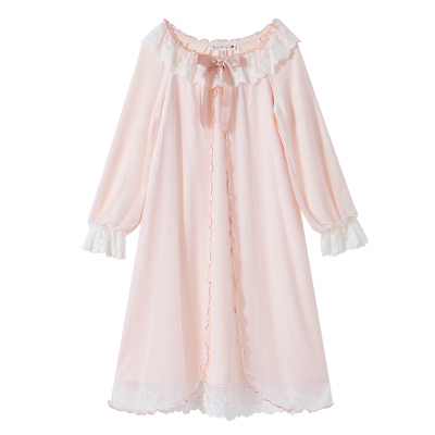 rosetree春秋宫廷长袖甜美睡衣