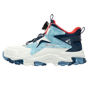 特步童鞋冬季新款男童保暖二棉鞋休闲棉鞋儿童运动防滑耐磨加绒鞋