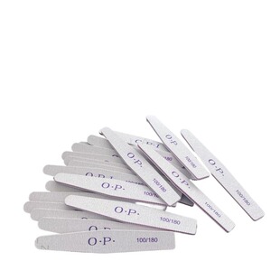 美甲菱形搓条真甲打磨本甲木片砂条修型美甲店专用指甲锉双面水洗