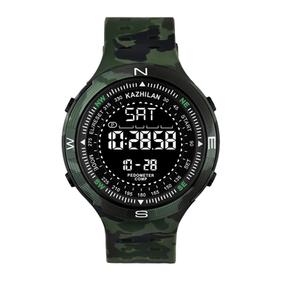 多功能电子手表男款军训当兵可用