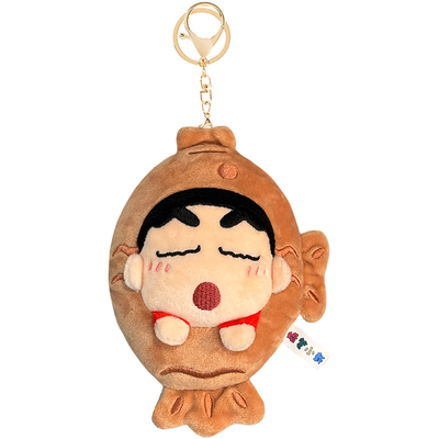 歪瓜出品蜡笔小新美食毛绒挂件