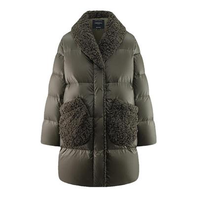 中长款羽绒服eralnc鸭绒外套