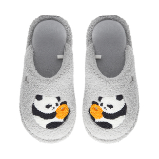 蕉内绒绒520Home男女童家居拖鞋珊瑚绒防滑柔软动物城不包跟拖鞋