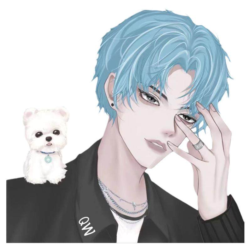 二次元头像定制原创情侣主播约稿梦女板立绘动漫头像设计约稿人设