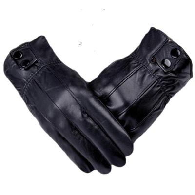 特大号真皮手套男士加绒羊皮恋人