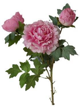 牡丹花仿真花假花摆设客厅摆件花束餐桌花艺装饰花塑料花插花绢花