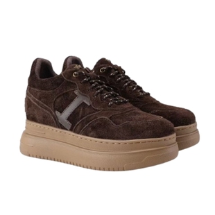 香港代购iijin艾今正品2026秦岚同款超轻真皮内增高9cm厚底板鞋女