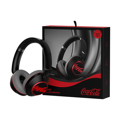 可口可乐T37头戴式无线蓝牙耳机