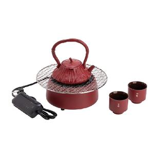 苏氏陶瓷(SUSHI CERAMICS)围炉煮茶器室内电陶炉故宫莲蓬礼盒组