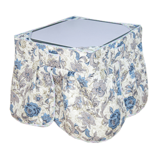 麻将机电炉罩正方形烤火炉罩套电暖炉桌面罩套烤火桌子布罩烤火被