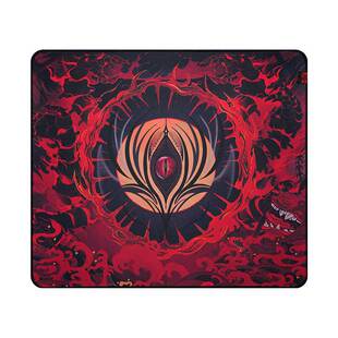 臻火电竞小号红染鼠标垫小尺寸FPS游戏专用防水 无畏契约宿舍CS2