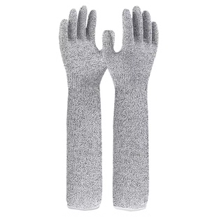 木工防割手套加长9级凯夫拉防刀割劳保角磨机劳保耐磨工业级防护