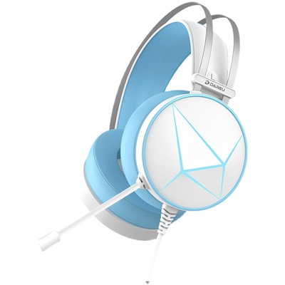 达尔优EH722猫耳版游戏耳机头戴