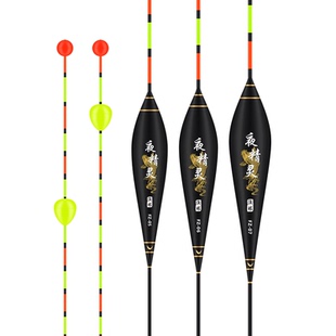 渔眼浮珠对撞鱼漂超醒目加粗尾高灵敏轻口鲫鱼漂鲤鱼近视纳米浮漂