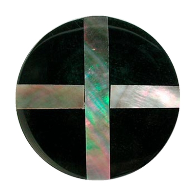 日本进口手工拼接天然贝壳纽扣