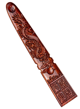 龙虎山发货枣木朝简32厘米中号