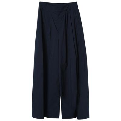 通勤阔腿腰大廓形裤夏长裤新款