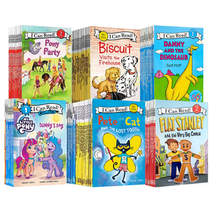 I Can Read level123阶段 皮特猫英语绘本 英文原版小饼干狗皮特猫小毛人小怪物小手套漂亮南希小马宝莉 Pete the Cat英语分级阅读